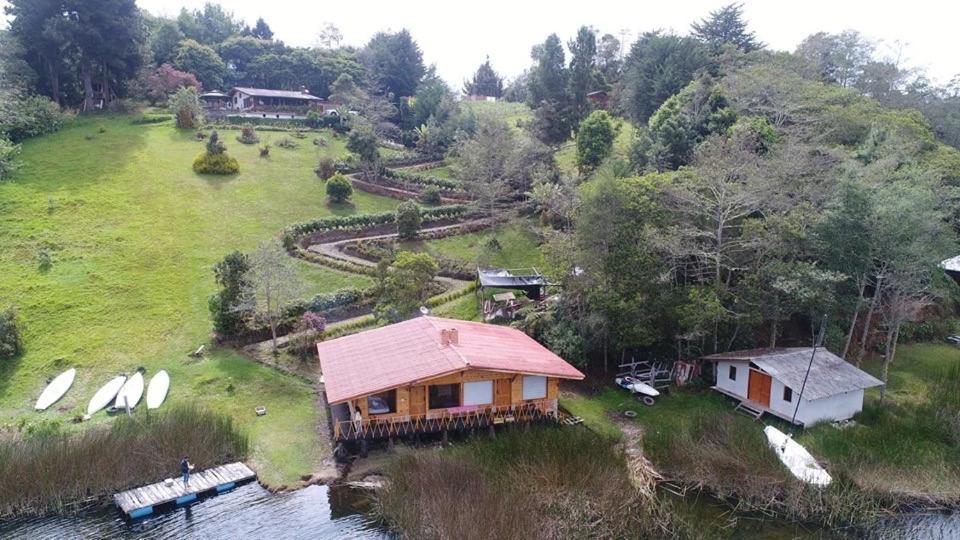 Hermosa Cabana En La Cocha-Finca Indiana El Encano Екстер'єр фото
